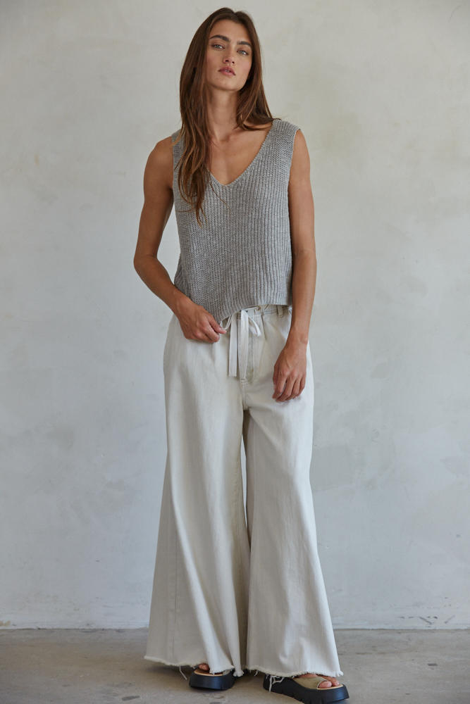 Allende Vest Top (Heather Grey)