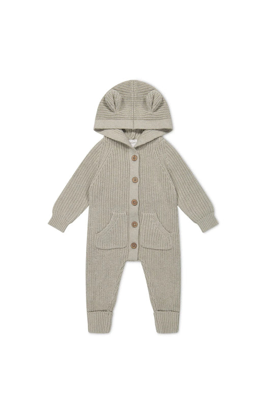 Bear Knit Onepiece - Moss Marle