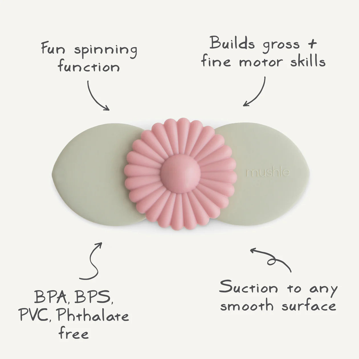 Blossom Suction Spinner Toy