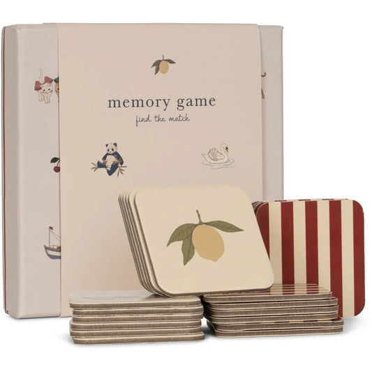 Cardboard Memory Game - Beige