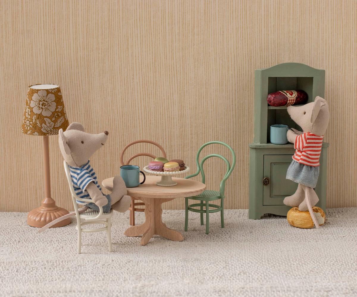 Corner Cabinet, Mouse - Light Green