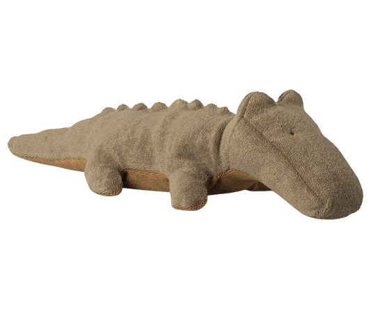 Safari friends, Crocodile, Small - Olive green