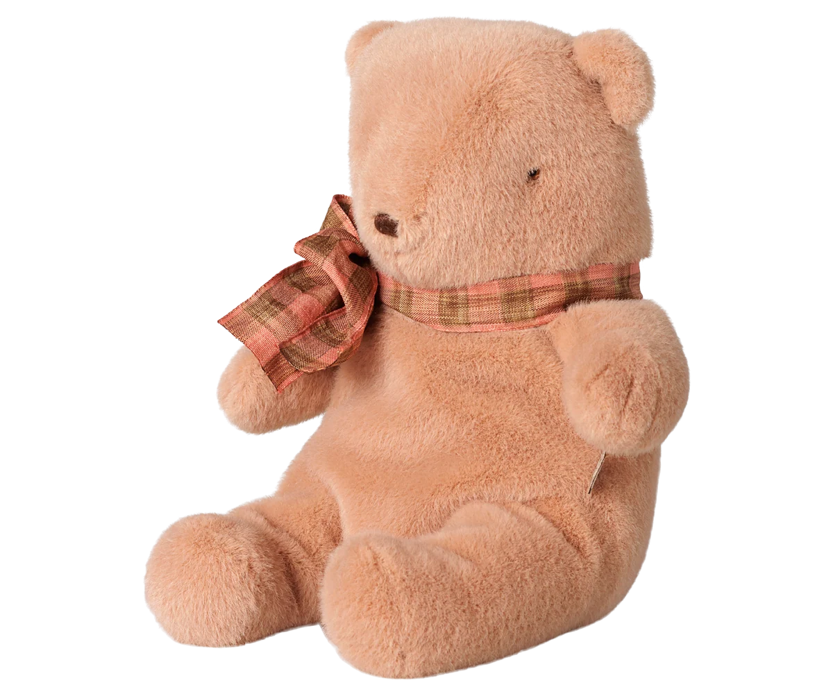 Teddy bear plush, Small - Vintage rose