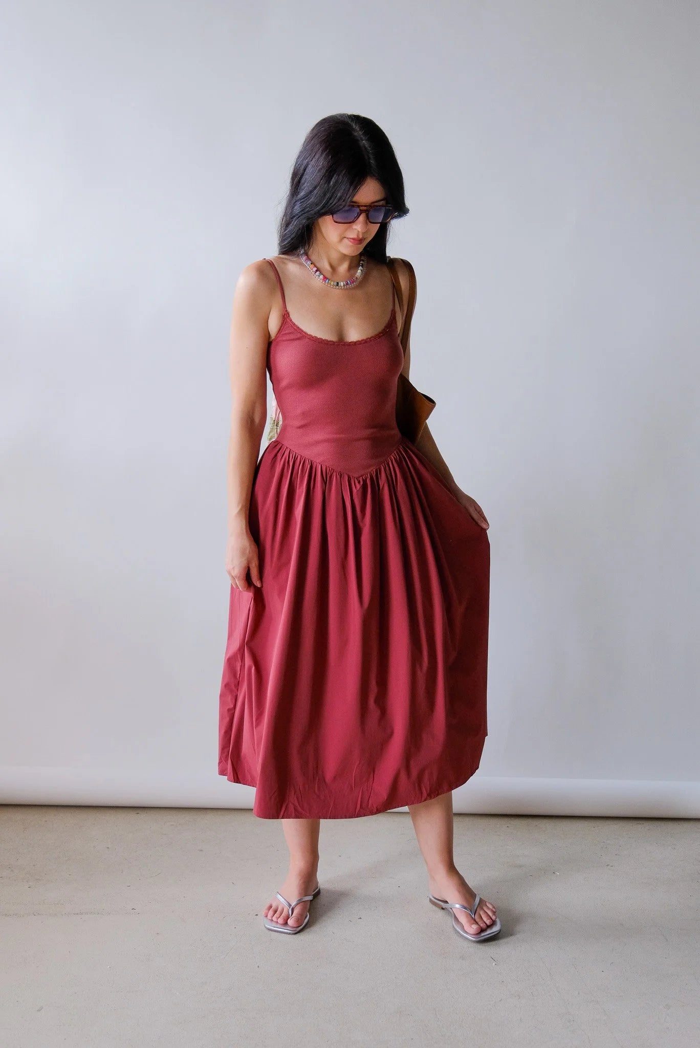 Rosewood Chloe Contrast Dress
