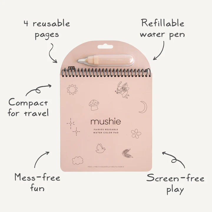 Fairies Reusable Water Color Pad