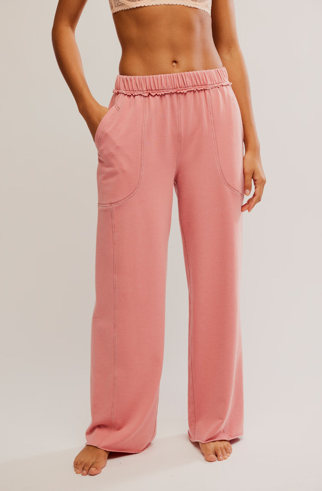 Don't Wait Up Lounge Pants | Rose Dawn