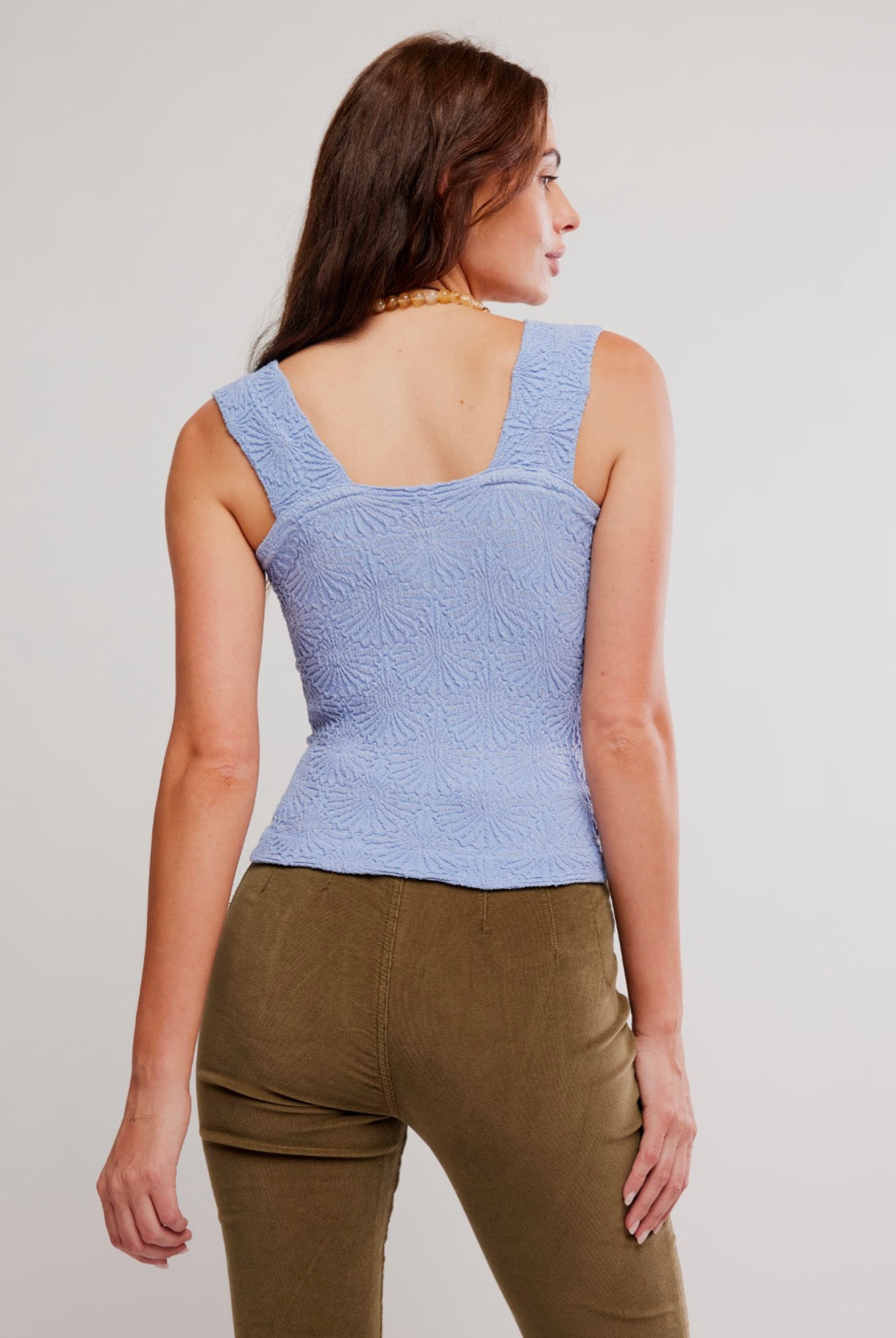Seamless Love Letter Cami - Dawn Breeze