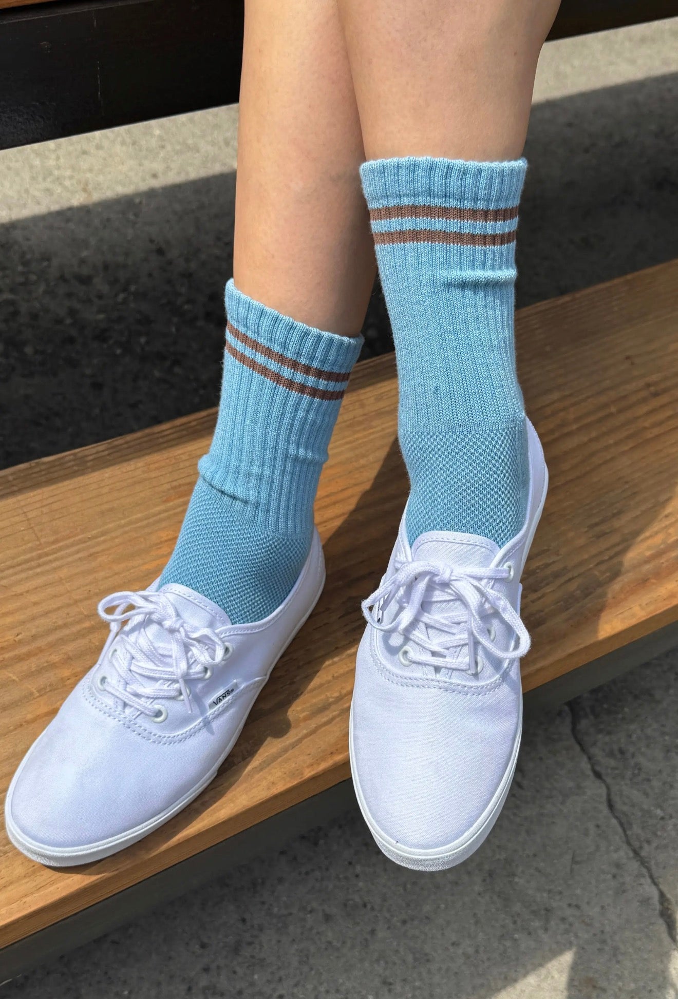 Boyfriend Socks | Powder Blue