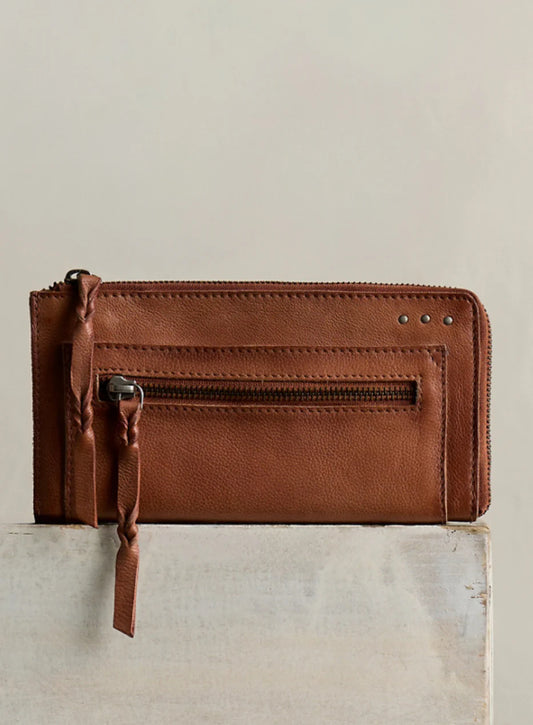 We The Free Emerson Wallet - Saddle