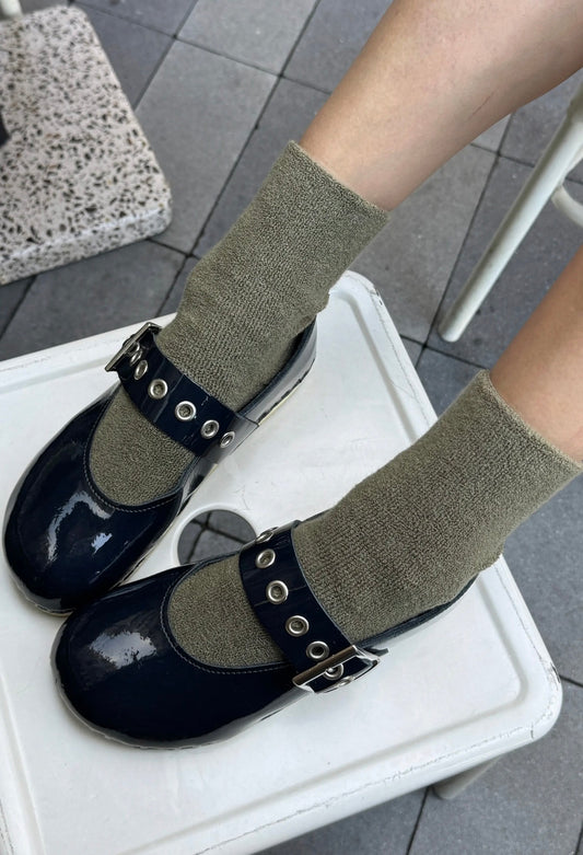 CLOUD SOCKS - MUTED SAGE