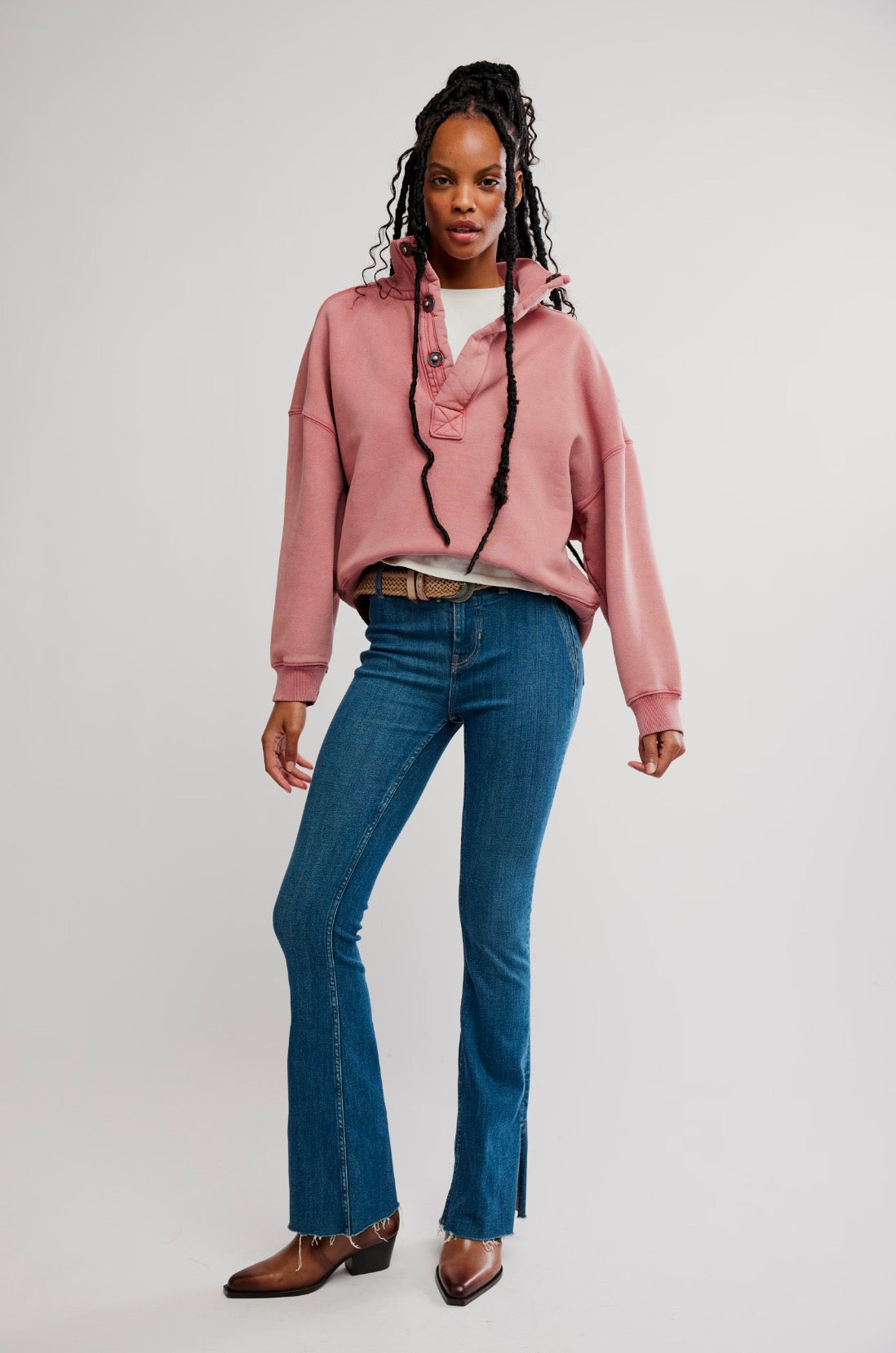 We The Free Timeless Pullover (Salsa)