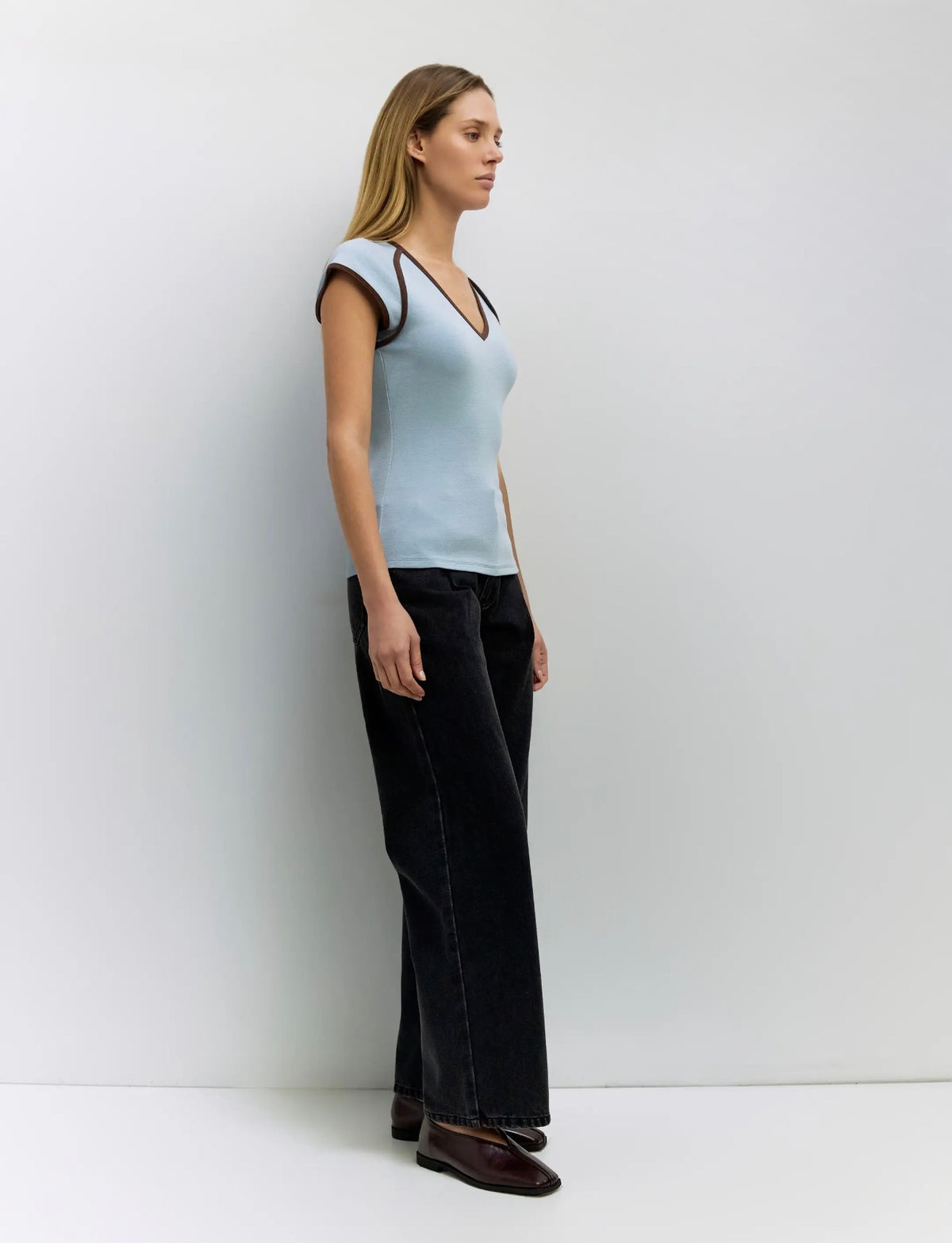 Blue + Cocoa Patricia Top