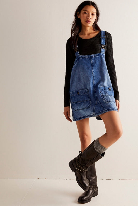 We The Free Overall Smock | Sapphire Wash