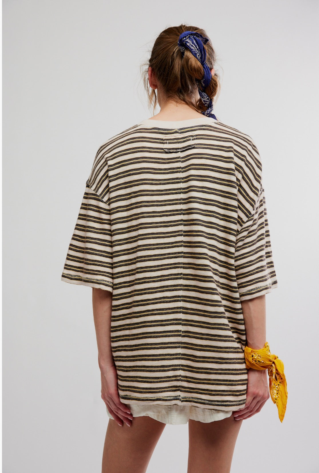 All Love Stripe Pocket Tee