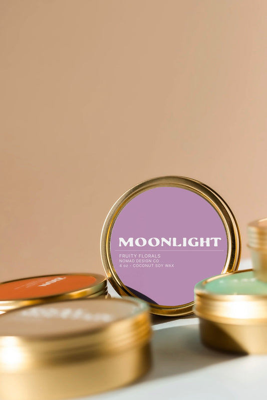 Moonlight Travel Tin Candle