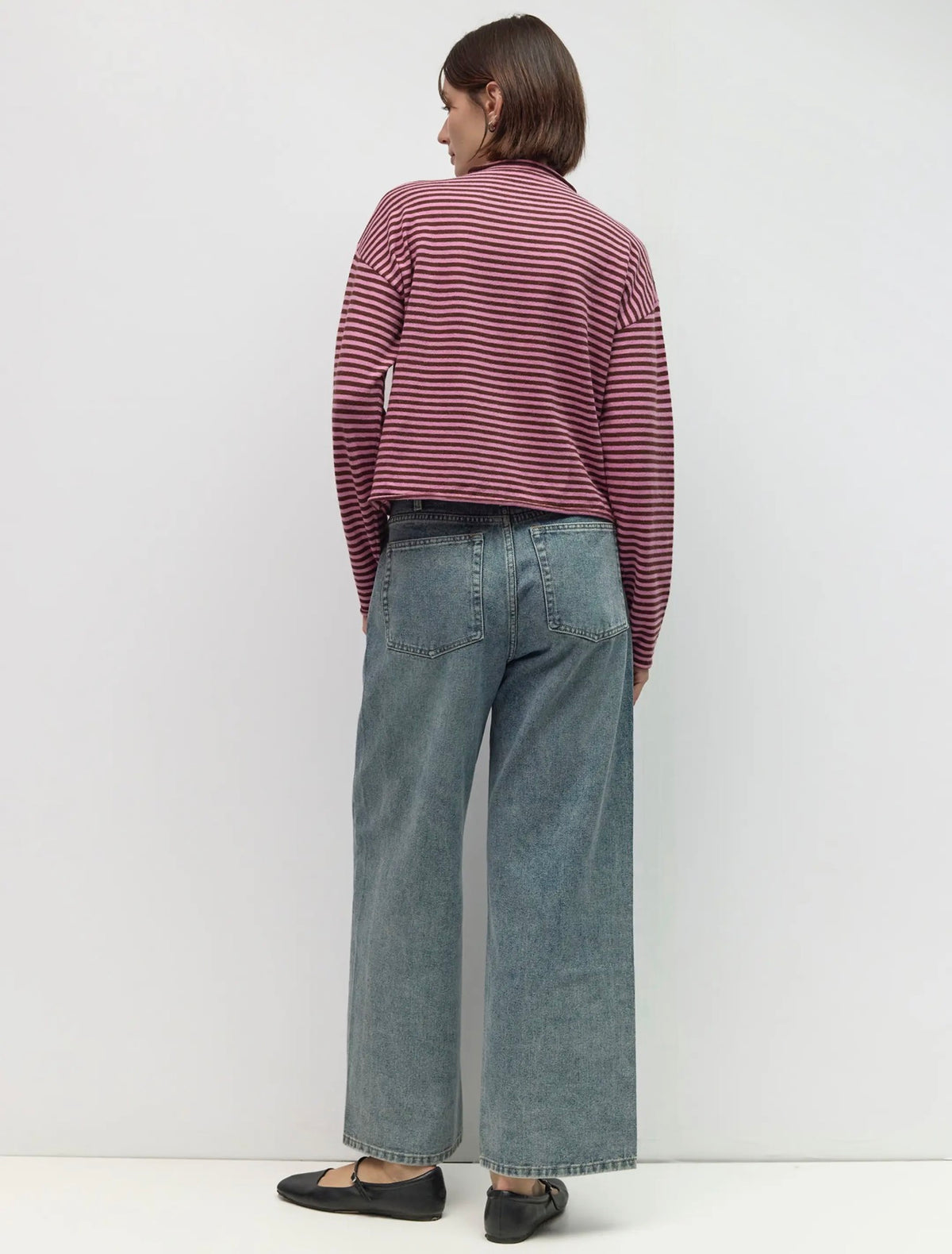 Brown + Lilac Elisa Cardigan