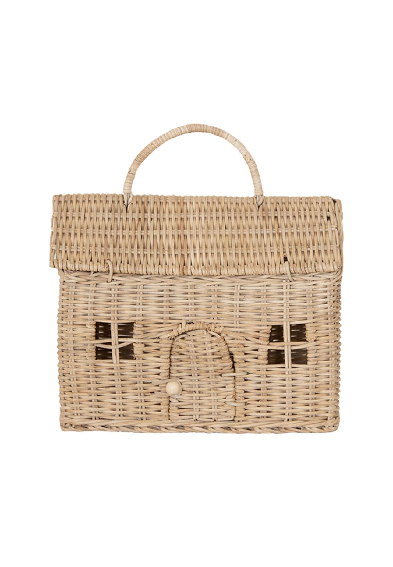 Rattan House Clutch