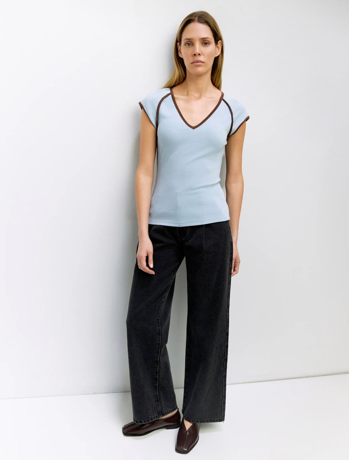 Blue + Cocoa Patricia Top