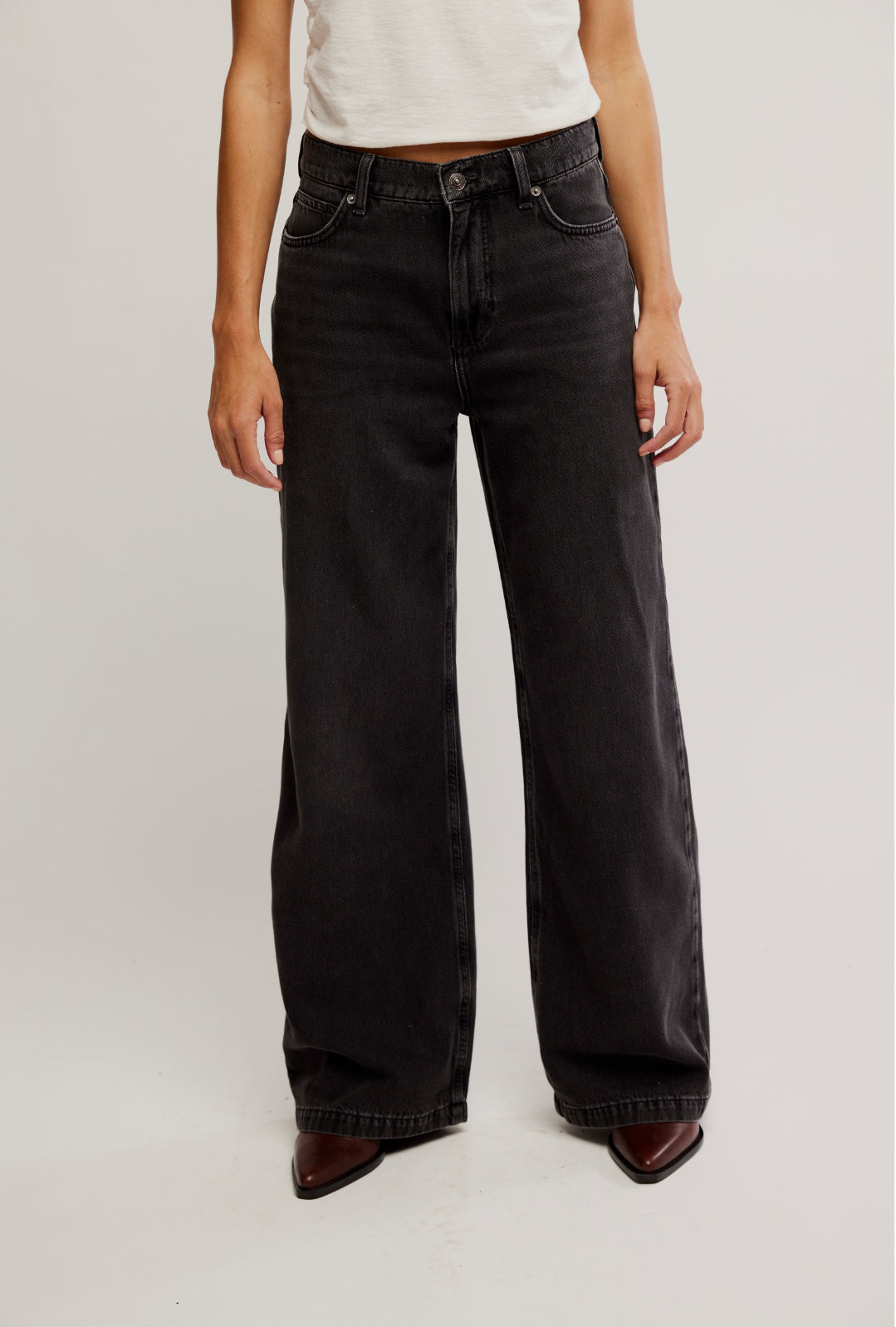 We The Free Stride Straight 'n Wide Jeans (Miles To Go)