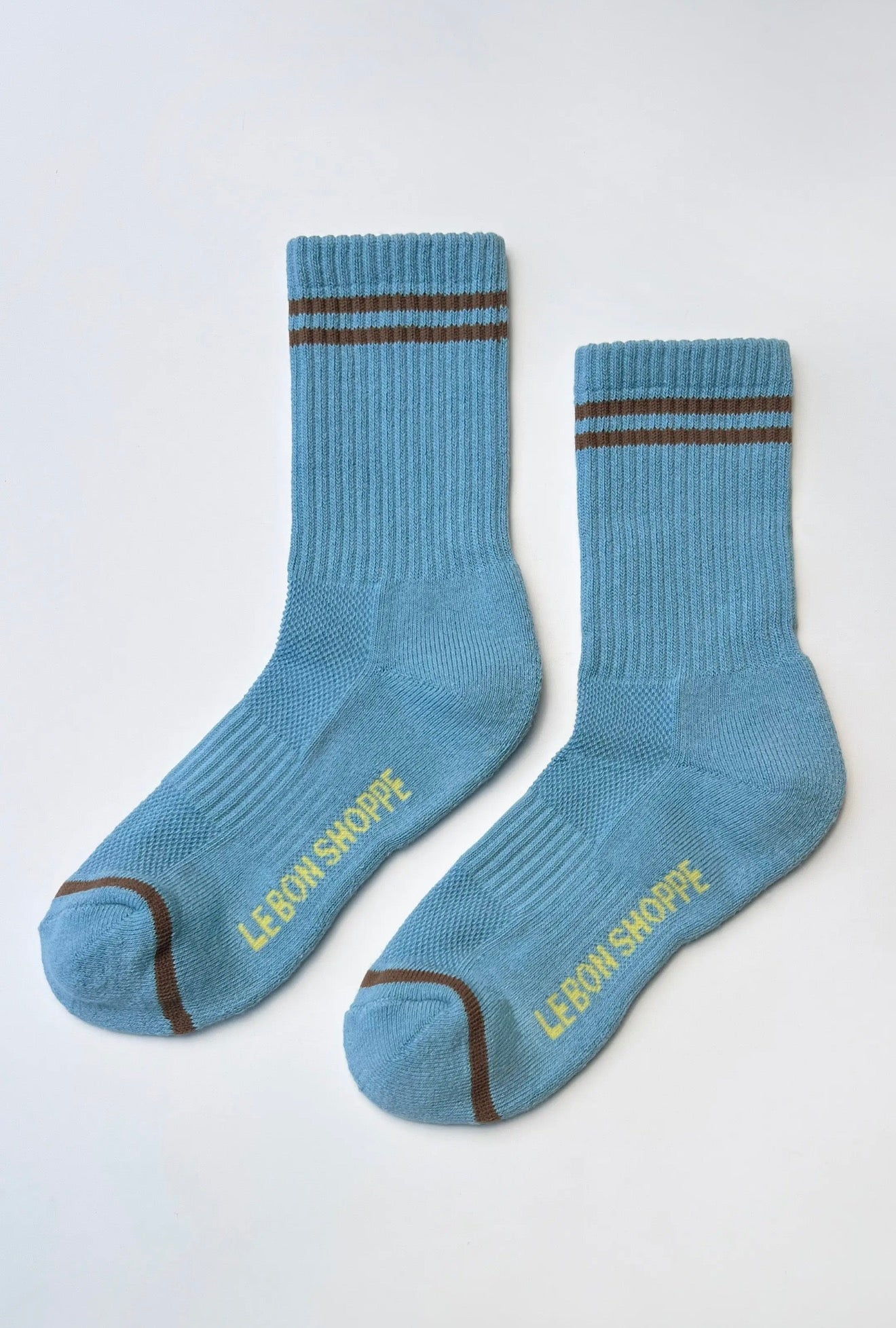 Boyfriend Socks | Powder Blue