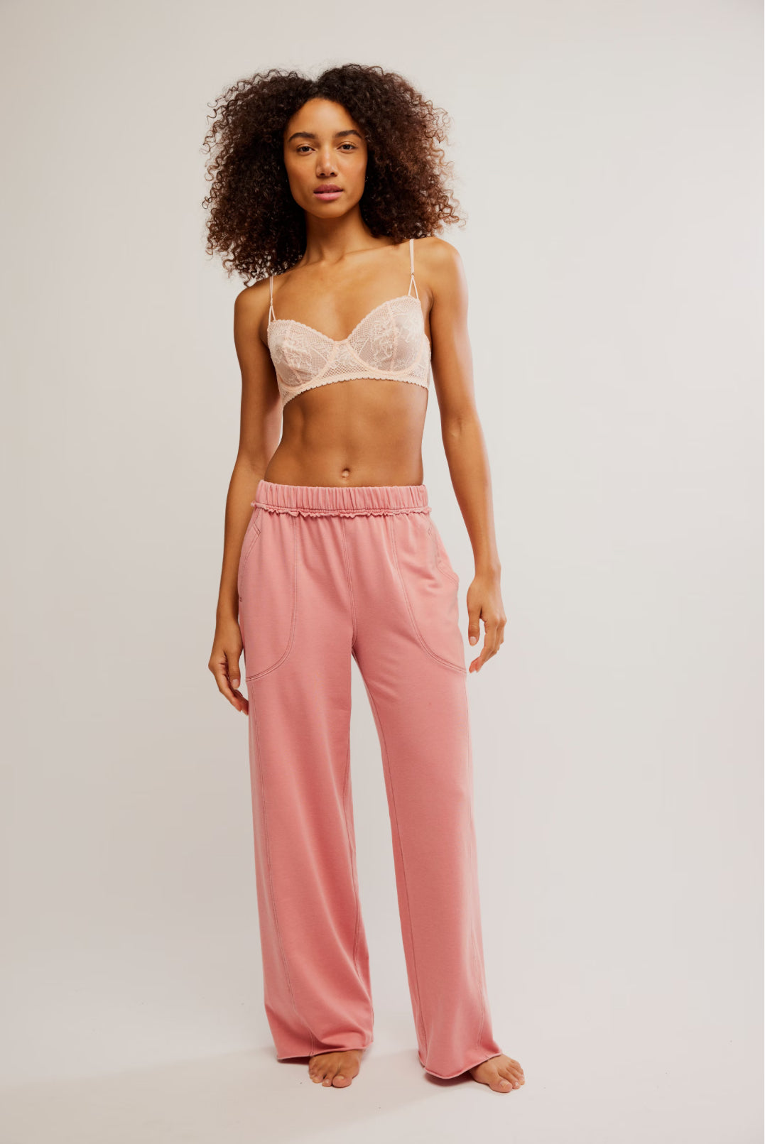 Don't Wait Up Lounge Pants | Rose Dawn