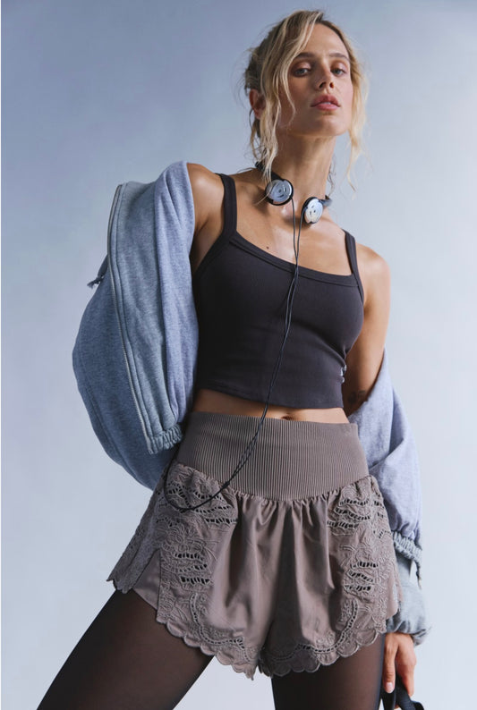 All Clear Solid Cami (Chocolate)