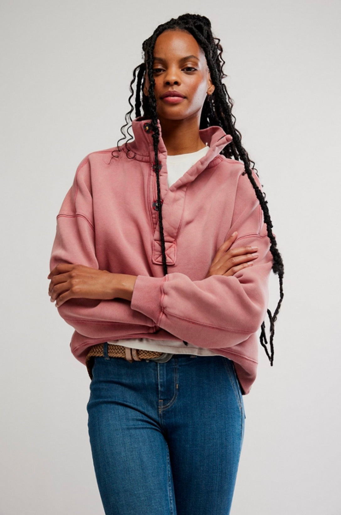 We The Free Timeless Pullover (Salsa)