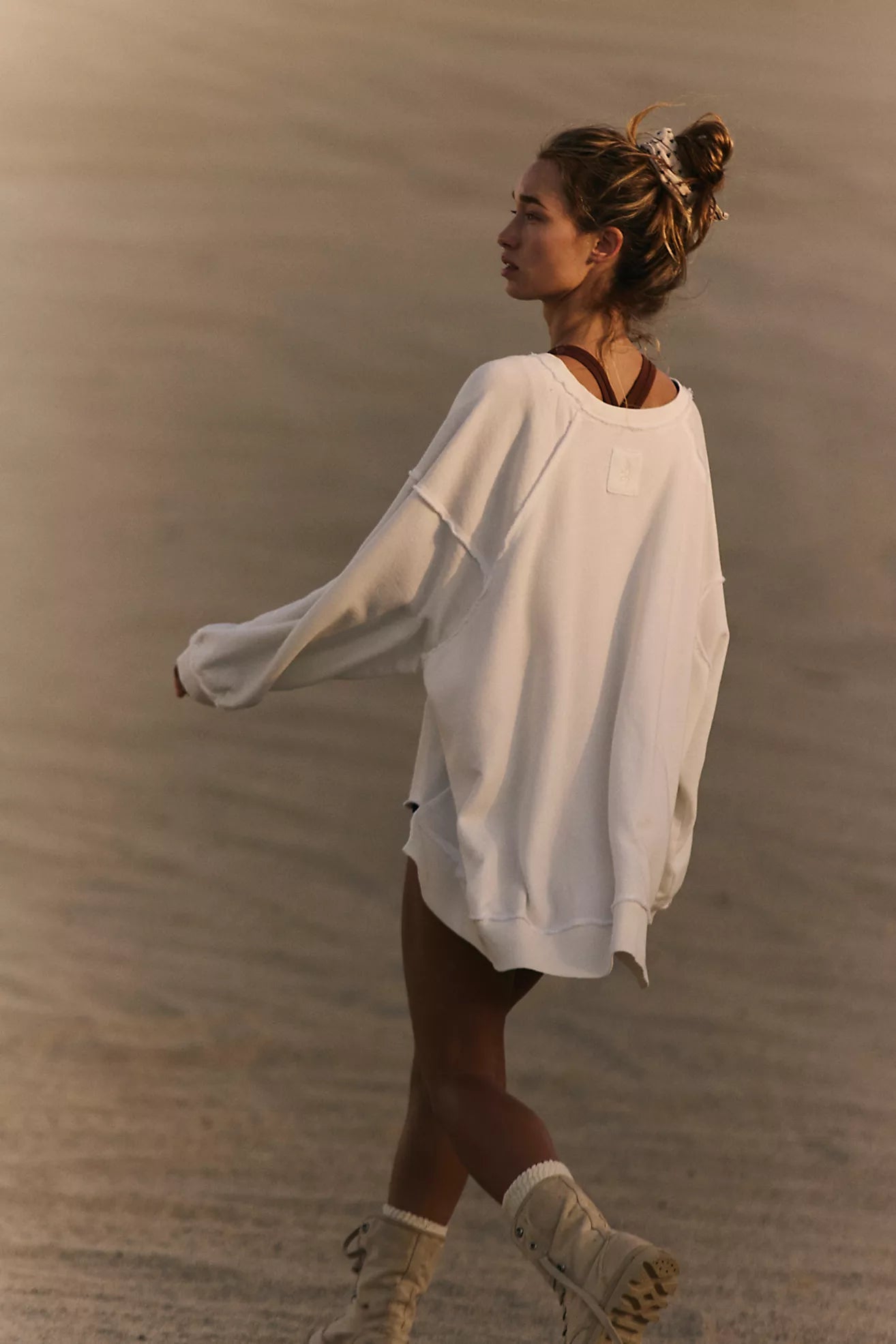 One To Beat Pullover (Ivory)