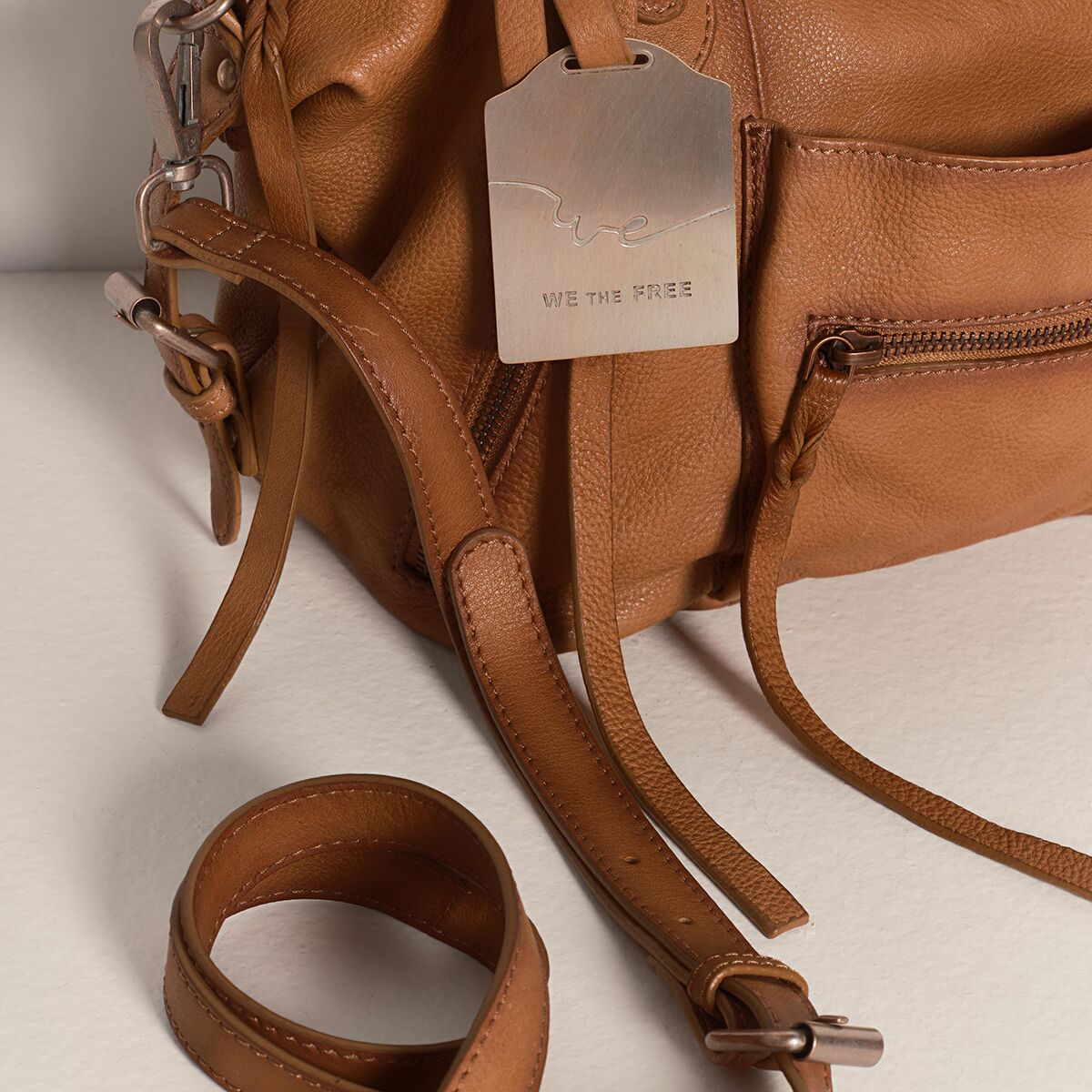 We The Free Baby Emerson Tote Bag (Saddle)