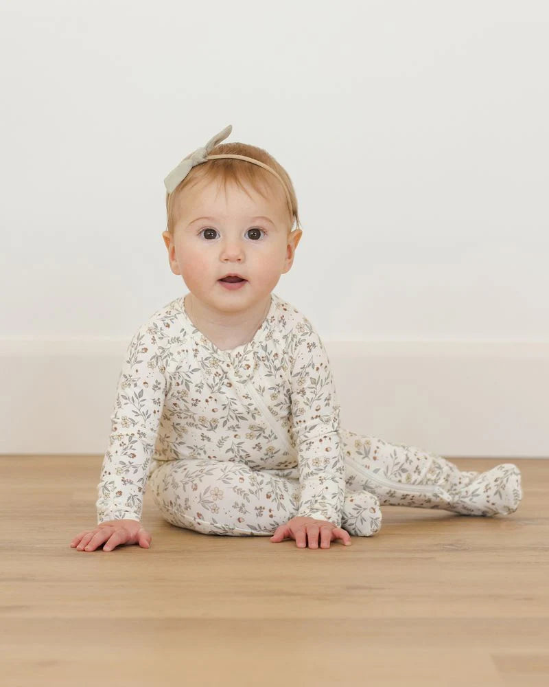 BAMBOO ZIP FOOTIE || WOODLAND