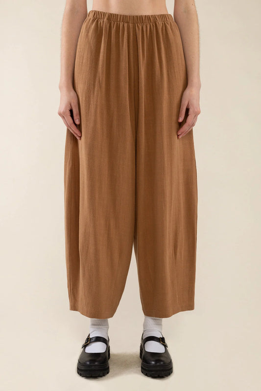 Linen Lantern Pant | Desert Tan