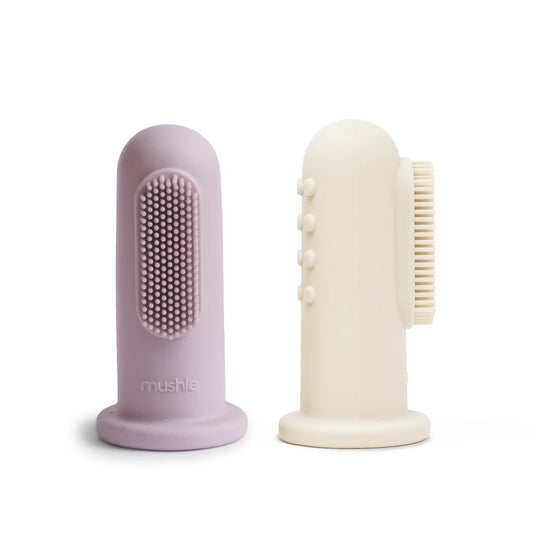 Finger Toothbrush - Shifting Sand/Blush