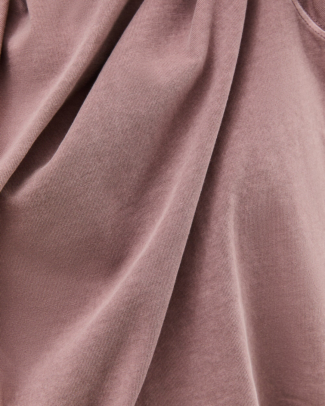 Women's Relaxed Crop Tee - Plum Smoke