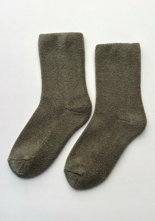 CLOUD SOCKS - MUTED SAGE