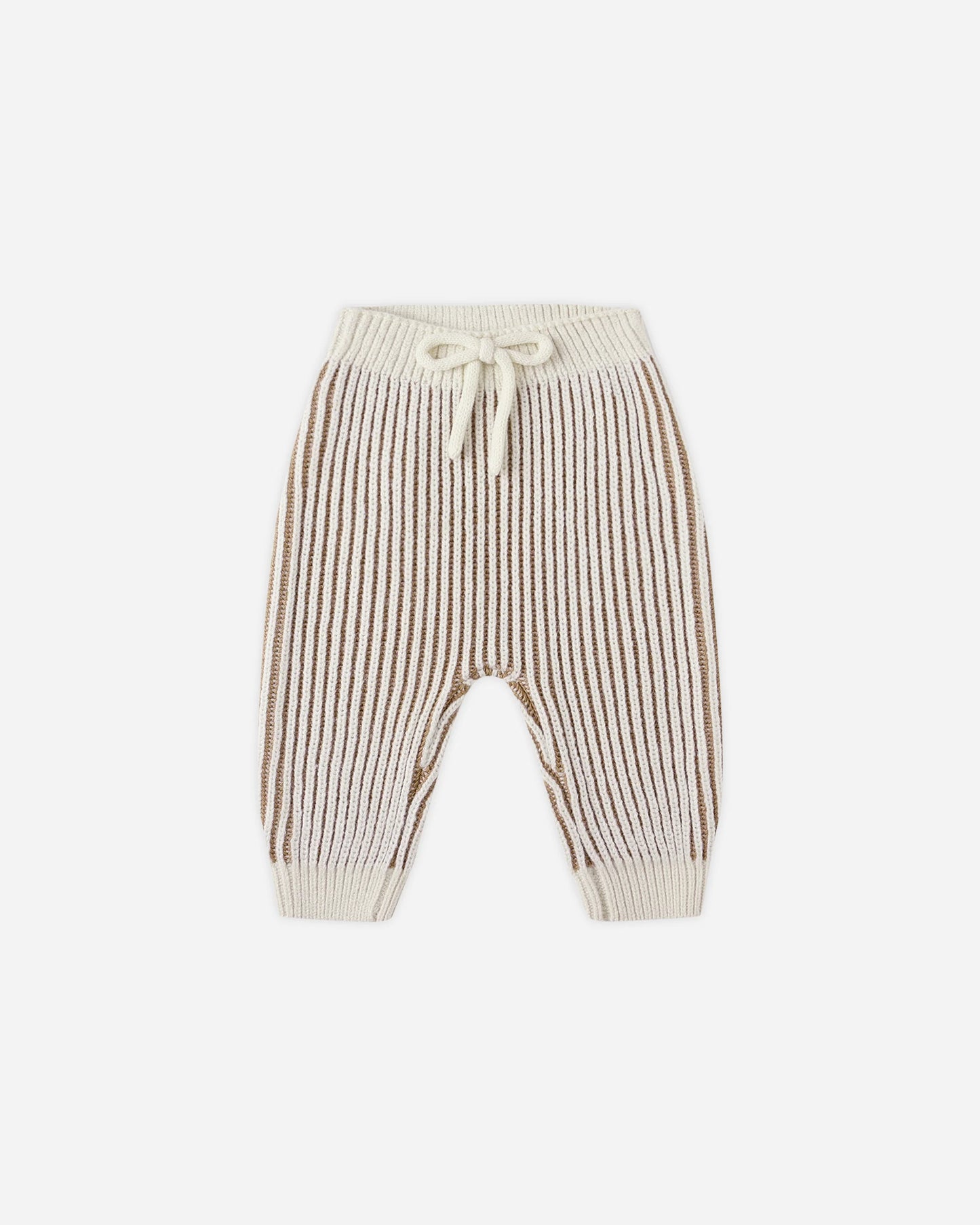 CHUNKY KNIT PANT || GOLD