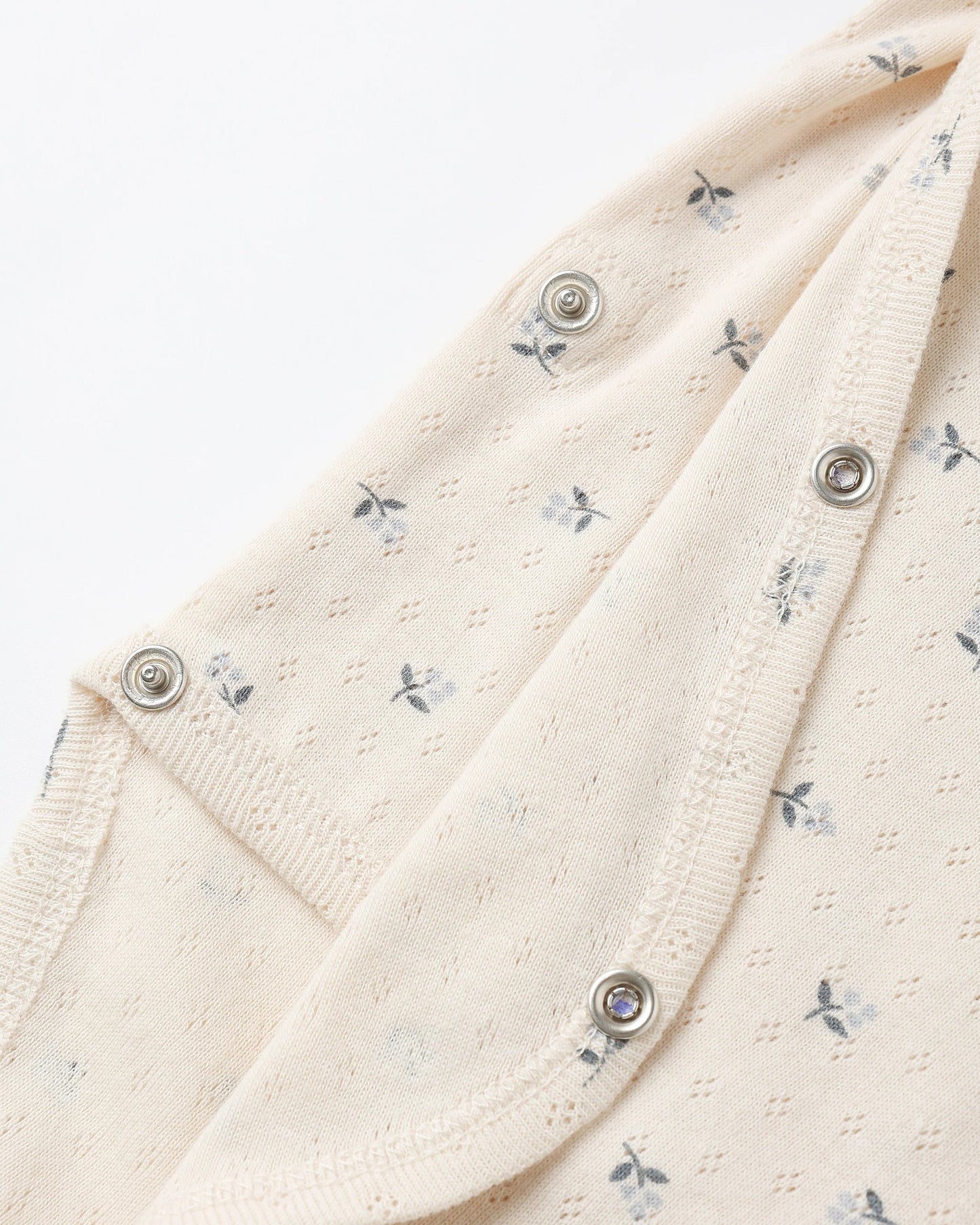 SIDE SNAP BODYSUIT || BLUE DITSY