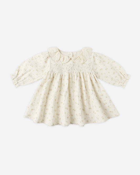 CALLIE DRESS || GOLDEN FLORAL