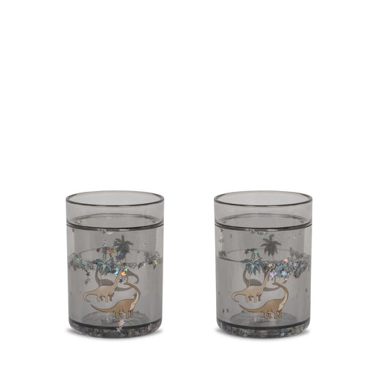 Glitter Cups, 2 Pack - Dino