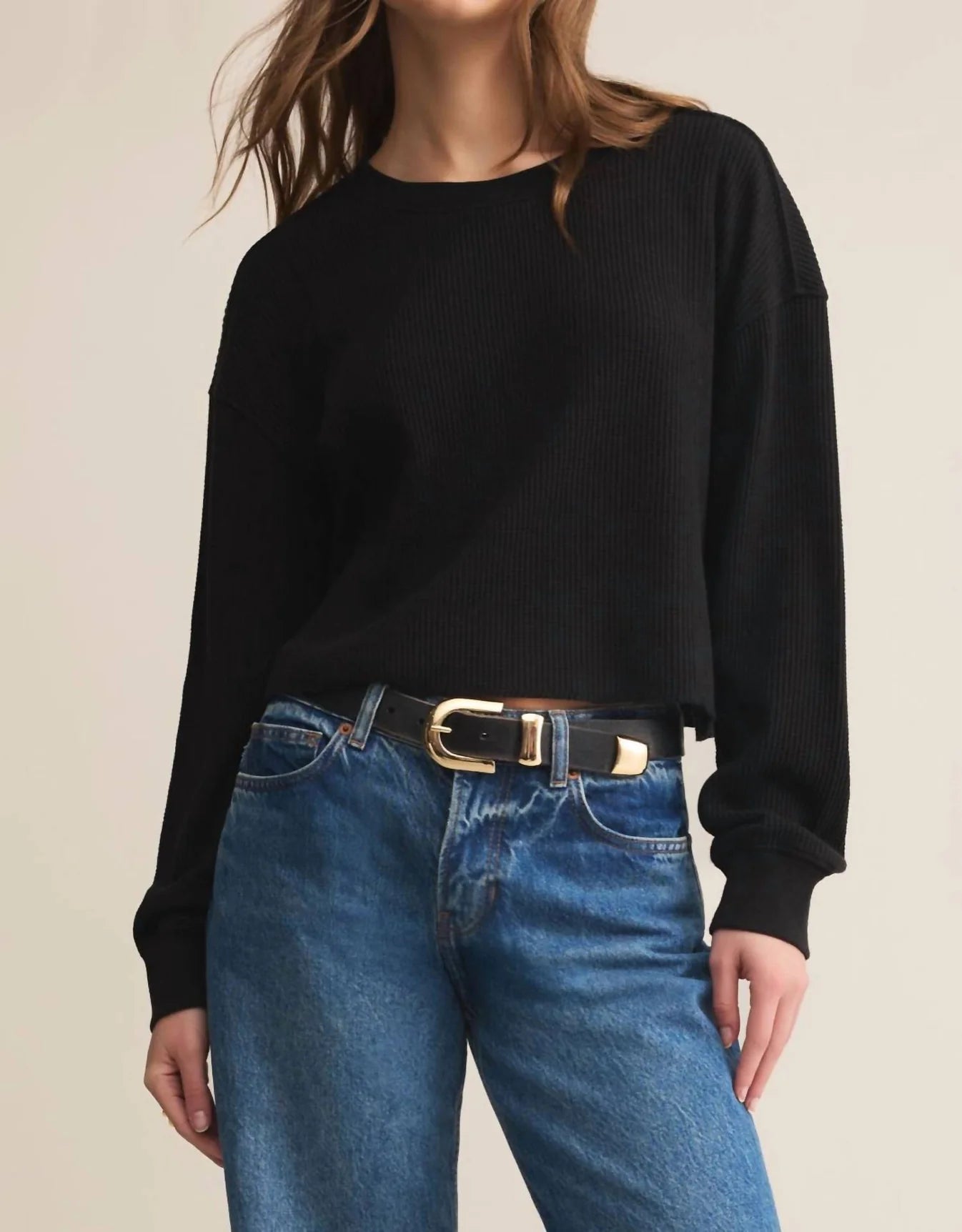 Angel Mini Thermal Top (Black)