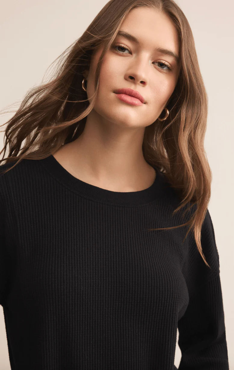 Angel Mini Thermal Top (Black)