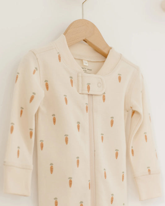 Zip Longsleeve Sleeper || Carrots