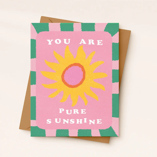 Galentine's Day Card | You Are Pure Sunshine | Love Card