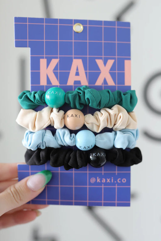 CREAM KAXI POWER HAIR TIES | Pack of Three