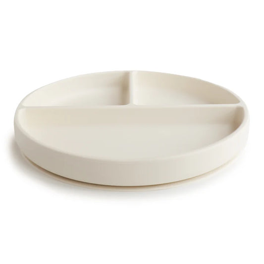 Silicone Suction Plate (Ivory)