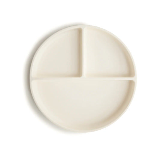 Silicone Suction Plate (Ivory)