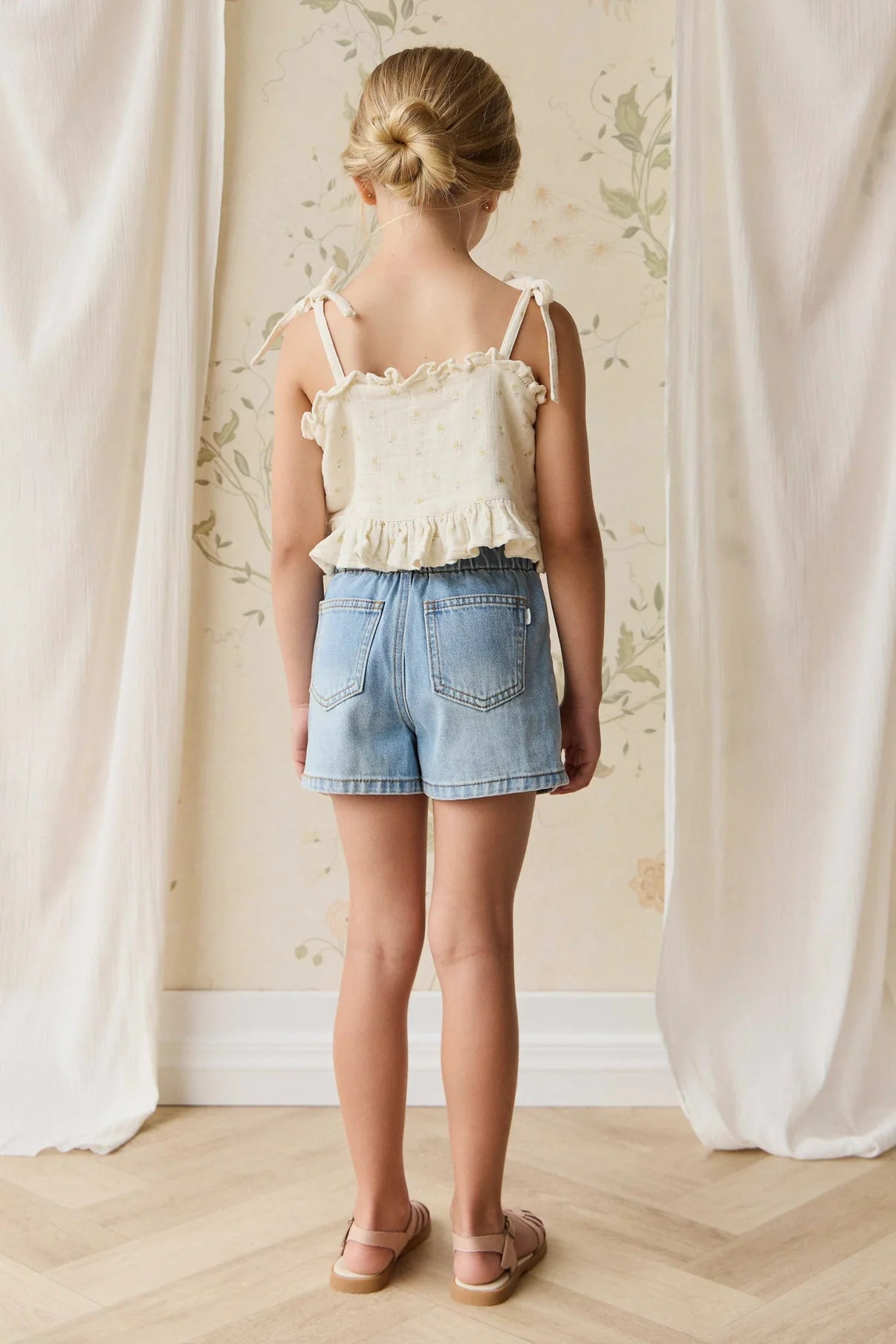 Kora Short - Antique Blue