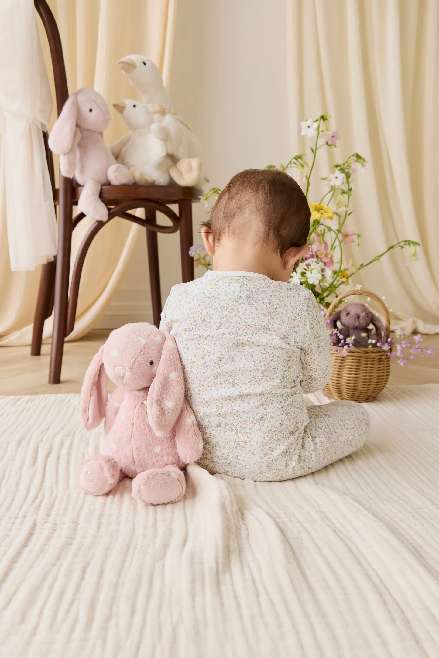 Organic Cotton Jude Onepiece-Cottage Garden