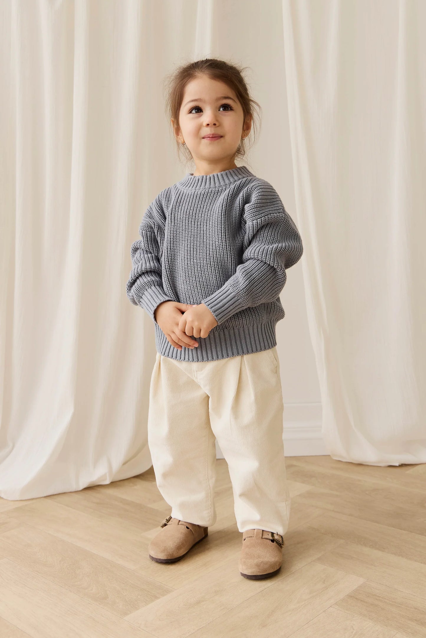 Johan Knit Jumper-Dawn