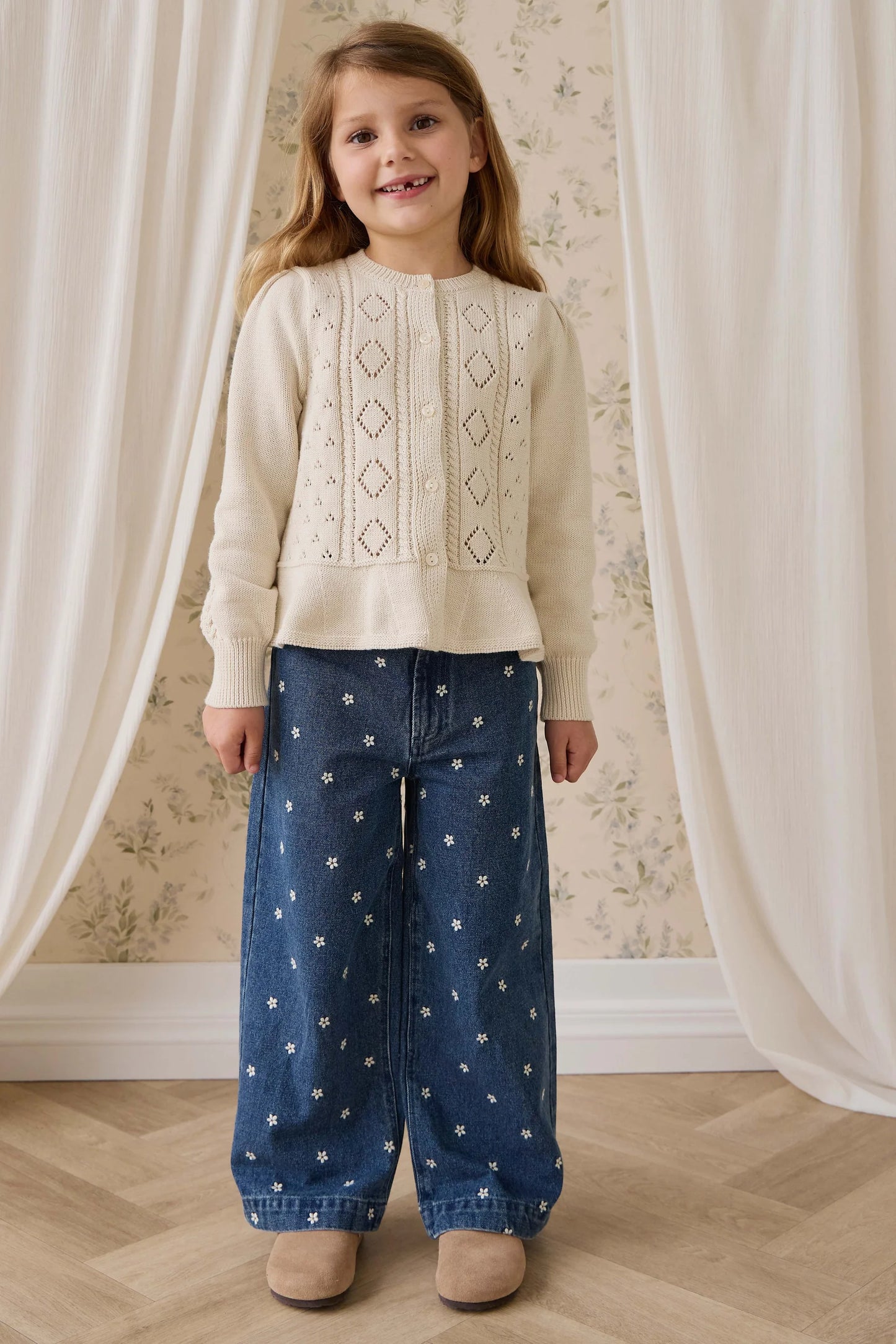 Annabelle Cardigan-Vanilla