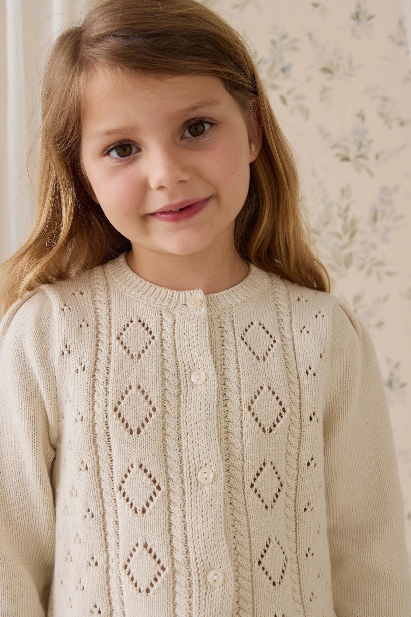 Annabelle Cardigan-Vanilla